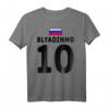 Blyadinho Russland Lustiges Fußball Trikot mit Flagge - Witziges T-Shirt für russische Fans, Fußballspieler und Humorliebhaber