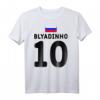 Blyadinho Russland Lustiges Fußball Trikot mit Flagge - Witziges T-Shirt für russische Fans, Fußballspieler und Humorliebhaber