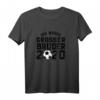 Kinder Ich werde Großer Bruder 2020 - Fußball Fan Geschenk T-Shirt für kleine Jungs, Babyshower, Weihnachten & Geburtstage
