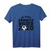 Kinder Ich werde Großer Bruder 2020 - Fußball Fan Geschenk T-Shirt für kleine Jungs, Babyshower, Weihnachten & Geburtstage