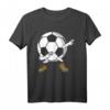 Lustiges Dabbing Fußball T-Shirt für Fans und Spieler – Perfektes Geschenk für Kinder, Jugendliche & Männer, ideal für Hobby- und Profifußball