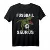 Fußball Dinosaurier 'FUSSBALLSAURUS' - Lustiges Fußball T-Shirt für Kinder, Nachwuchs & Fans