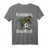 Fußball Dinosaurier 'FUSSBALLSAURUS' - Lustiges Fußball T-Shirt für Kinder, Nachwuchs & Fans