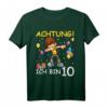 Dabbing Geburtstagsshirt für Jungen zum 10. Geburtstag – Perfektes Motto Kindergeburtstag Geschenkidee für tanzende Kinder