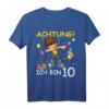Dabbing Geburtstagsshirt für Jungen zum 10. Geburtstag – Perfektes Motto Kindergeburtstag Geschenkidee für tanzende Kinder