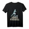 Kinder Echte Jungs spielen Fußball T-Shirt – Perfektes Geschenk für junge Fußballer & Fans