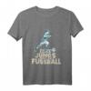 Kinder Echte Jungs spielen Fußball T-Shirt – Perfektes Geschenk für junge Fußballer & Fans