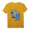 Kinder 6. Geburtstag Fußball T-Shirt für Jungen & Mädchen - Cooles Geburtstagsoutfit mit Dab Tanz Motiv & Fußball