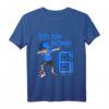 Kinder 6. Geburtstag Fußball T-Shirt für Jungen & Mädchen - Cooles Geburtstagsoutfit mit Dab Tanz Motiv & Fußball