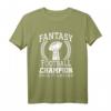 Fantasy Fußball Champion T-Shirt – Perfekt für Fußballfans, Partys & Fantasy Football Trophäen