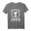 Fantasy Fußball Champion T-Shirt – Perfekt für Fußballfans, Partys & Fantasy Football Trophäen