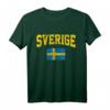 Schweden Fußball Souvenir Fan Geschenk T-Shirt mit schwedischer Flagge – Perfekt für Fans & Reisen 2020