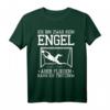 Torwartoutfit Torhüter T-Shirt mit lustigem Flug-Design – Klassisch geschnitten, doppelt genähter Saum, perfekte Kleidung für Fußballspieler