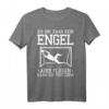 Torwartoutfit Torhüter T-Shirt mit lustigem Flug-Design – Klassisch geschnitten, doppelt genähter Saum, perfekte Kleidung für Fußballspieler