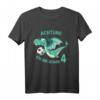 Kinder 4. Geburtstag T-Shirt mit Drache und Fußball – Lustiges Geschenk für Mädchen und Jungen zum Kindergeburtstag