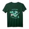 Kinder 4. Geburtstag T-Shirt mit Drache und Fußball – Lustiges Geschenk für Mädchen und Jungen zum Kindergeburtstag