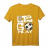 Fußball-T-Shirt für Kinder & Mädchen - Vintage & Herzschlag Design, perfekt für kleine Fußballfans