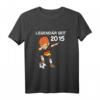 Kinder Fußball T-Shirt legendär seit 2015 Geburtstag für Jungen & Mädchen – Perfektes Geschenk für Geburtstagsfeier & Fußballfans