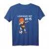Kinder Fußball T-Shirt legendär seit 2015 Geburtstag für Jungen & Mädchen – Perfektes Geschenk für Geburtstagsfeier & Fußballfans