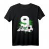 Kinder 9. Geburtstag Junge - Fußball T-Shirt für den Geburtstag, Party & Fußballfans, cooles Outfit für 9-Jährige