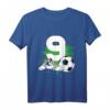 Kinder 9. Geburtstag Junge - Fußball T-Shirt für den Geburtstag, Party & Fußballfans, cooles Outfit für 9-Jährige