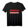 Croatia 2021 Trikot mit kroatischer Flagge - Fan Shirt für Kroatien Supporter, Geburtstags- und Weihnachtsgeschenk