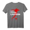 Fußball HapMonkey T-Shirt - Kaiserslautern Rote Rasen Verein Fan-Outfit, Geschenk für Fußballbegeisterte