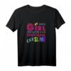 Damen Fußball-Design-Mädchen, das Fußball und Schleim liebt T-Shirt – Perfekt für Frauen, Mütter & Fußballfans zum Geburtstag, Weihnachten & Muttertag