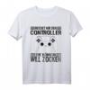 Zocken Reichet mir den Controller König PS5 Konsole Gamer T-Shirt - Lustiges Gaming Geschenk für PC- und Konsolenspieler
