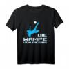 Lustiges Fußball T-Shirt 'Die Wampe von Giesing' – Für Fußballgötter, Fans & Stammtisch-Helden