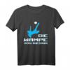 Lustiges Fußball T-Shirt 'Die Wampe von Giesing' – Für Fußballgötter, Fans & Stammtisch-Helden