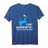 Lustiges Fußball T-Shirt 'Die Wampe von Giesing' – Für Fußballgötter, Fans & Stammtisch-Helden