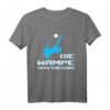 Lustiges Fußball T-Shirt 'Die Wampe von Giesing' – Für Fußballgötter, Fans & Stammtisch-Helden