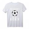 Mir Reicht's Ich Geh Kicken Fußball Spruch T-Shirt – Witziges Geschenk für Fußballer, Trainer und Fans