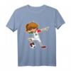 Dabbing Fußball Mädchen Mexiko Jersey – Lustiges Supporter T-Shirt mit Team-Flagge, ideal für Geburtstage, Sommertraining und Fan-Geschenke