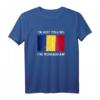 Ich schreie nicht, ich bin rumänisch T-Shirt mit Flagge - Lustiges Rumänien Geschenk für Männer, Frauen & Kinder