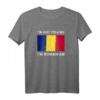 Ich schreie nicht, ich bin rumänisch T-Shirt mit Flagge - Lustiges Rumänien Geschenk für Männer, Frauen & Kinder