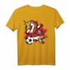 Dabbing Einhorn Marokko Fußball Fans Trikot - Stolzes marokkanisches Fußball-T-Shirt für Kinder, Trainer & Fans