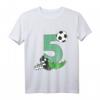 Kinder Geburtstagsshirt 5 Jahre Fußball T-Shirt - Perfekt für den Geburtstag, Fußballtraining & Schule für kleine Fußballfans