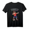 Dabbing Fußball Junge mit Türkei Trikot - Kinder T-Shirt für türkische Fußballfans, Geburtstag & Vereinsfans