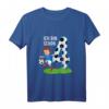 Kinder 4. Geburtstag Junge Fußball T-Shirt – Perfektes Outfit für den Fußballgeburtstag, Kindergarten & Schulfeier