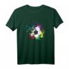 Bunter Splash Fußball T-Shirt – Perfektes Geschenk für Fußballspieler, Fans und Turnierteilnehmer