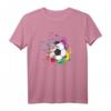 Bunter Splash Fußball T-Shirt – Perfektes Geschenk für Fußballspieler, Fans und Turnierteilnehmer