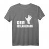 Fußball Torwart T-Shirt mit Reklamierarm - Lustiges Geschenk für Torhüter, Schlussmänner & Fußballfans