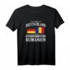 Geschichte begann in Rumänien T-Shirt - Flagge Rumänien Design für Liebhaber der rumänischen Heimat