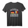 Geschichte begann in Rumänien T-Shirt - Flagge Rumänien Design für Liebhaber der rumänischen Heimat