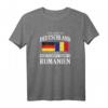 Geschichte begann in Rumänien T-Shirt - Flagge Rumänien Design für Liebhaber der rumänischen Heimat