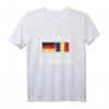 Geschichte begann in Rumänien T-Shirt - Flagge Rumänien Design für Liebhaber der rumänischen Heimat
