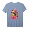 Shibuya's Cooler Cartoon Fußballer - Streetart-Gaming-Design T-Shirt für Fußball- und Gaming-Fans