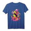 Shibuya's Cooler Cartoon Fußballer - Streetart-Gaming-Design T-Shirt für Fußball- und Gaming-Fans